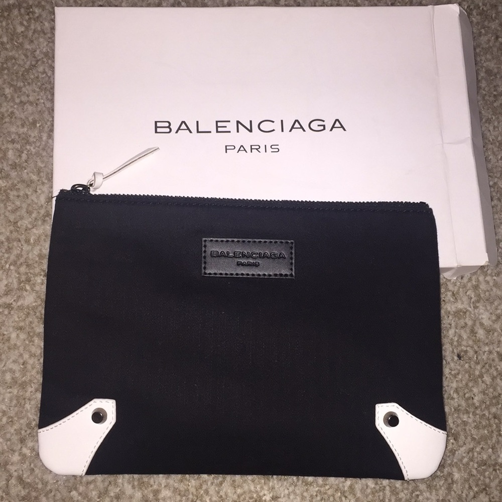 Balenciaga cosmetic pouch